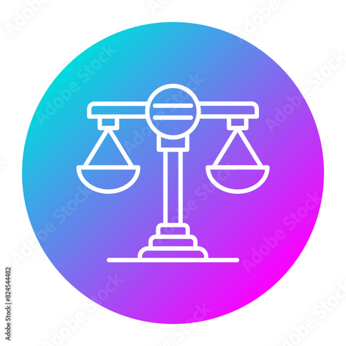 Equality vector icon. Can be used for Human Rights iconset.