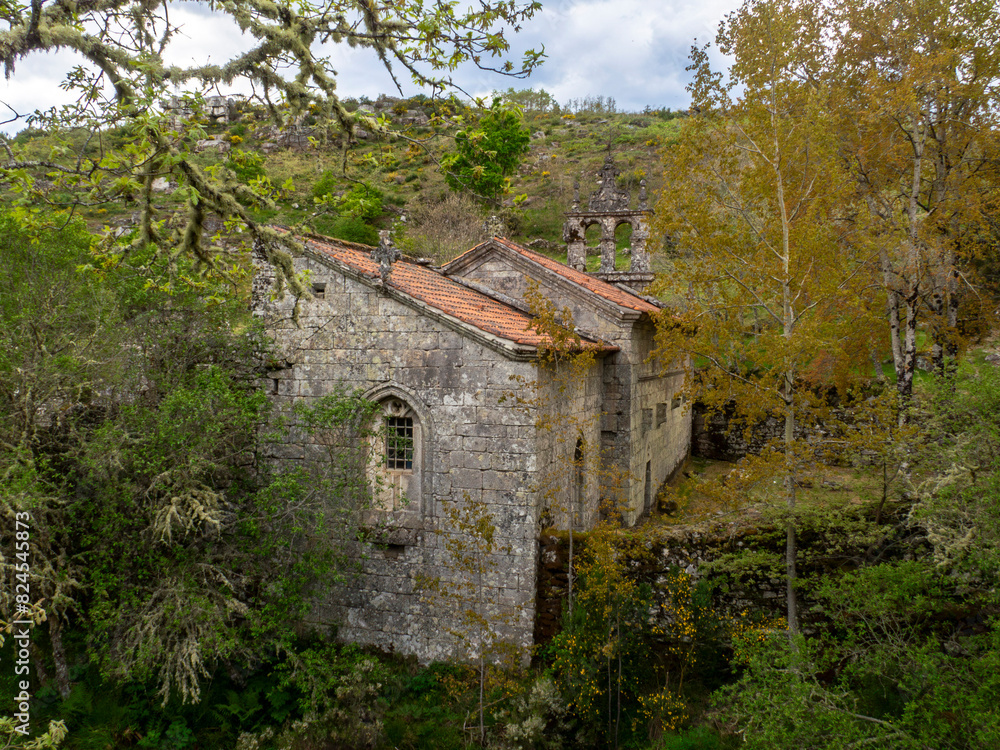 Monastery of Santa Maria das Júnias. Pitões das Júnias, Montalegre, Portugal. Monastery of Santa Maria das Júnias. Pitões das Júnias, Montalegre, Portugal.