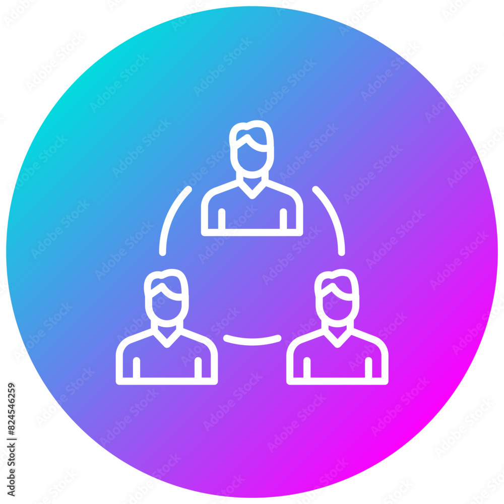 Fellowship vector icon. Can be used for Teamwork iconset. Fellowship vector icon. Can be used for Teamwork iconset.