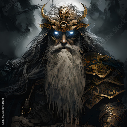 Epic Portrait of a Viking King