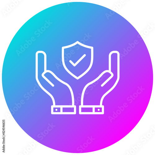Dependability vector icon. Can be used for Core Values iconset.