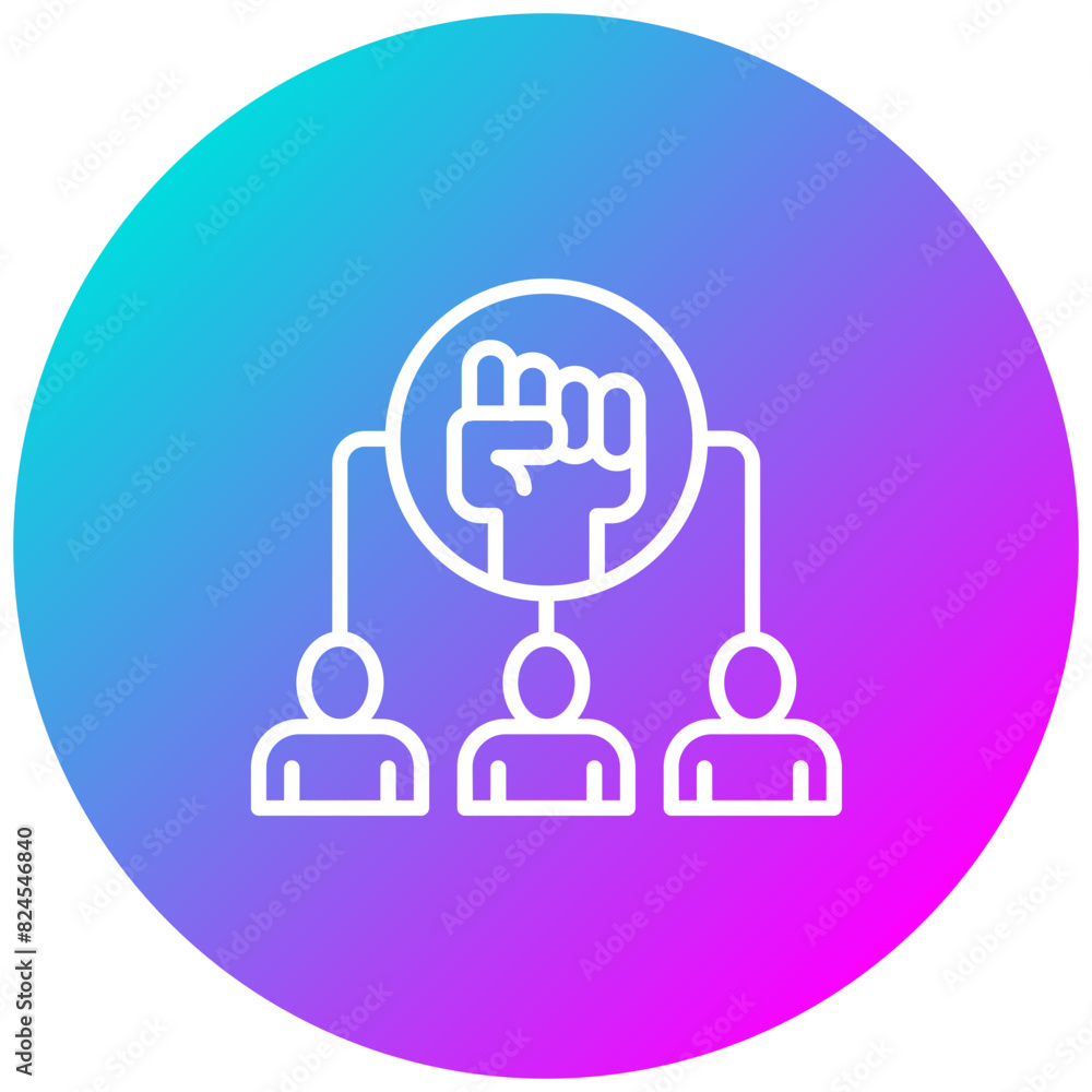 Empowerment vector icon. Can be used for Core Values iconset. Empowerment vector icon. Can be used for Core Values iconset.