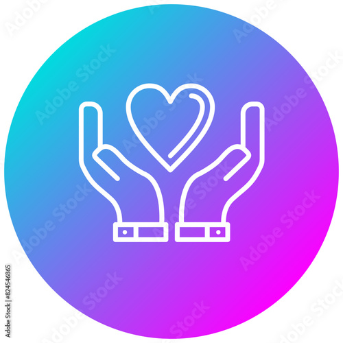 Respect vector icon. Can be used for Core Values iconset.
