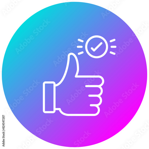 Personal Excellence vector icon. Can be used for Personal Growth iconset.