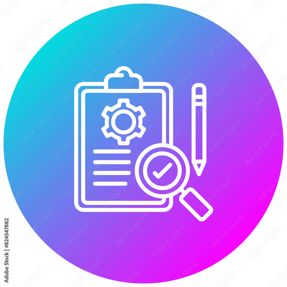 Project Review vector icon. Can be used for Project Assesment iconset. Project Review vector icon. Can be used for Project Assesment iconset.