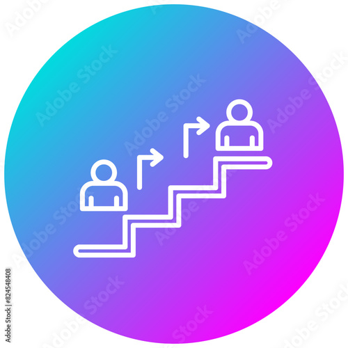 Succession Planning vector icon. Can be used for Charity iconset.