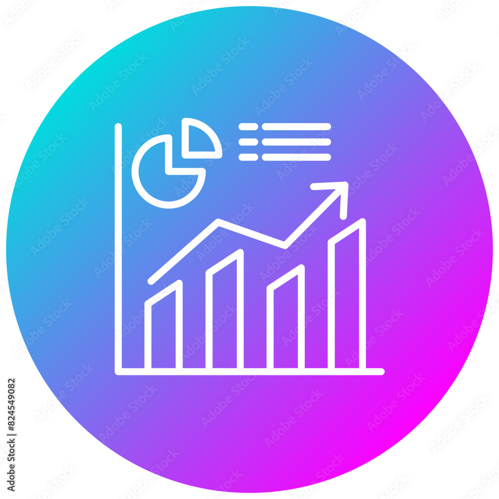 Market Share vector icon. Can be used for Business Performance iconset. Market Share vector icon. Can be used for Business Performance iconset.