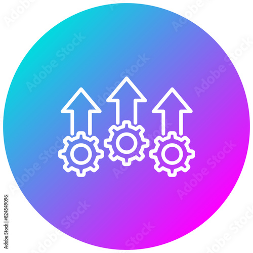 Operational Excellence vector icon. Can be used for Business Performance iconset.