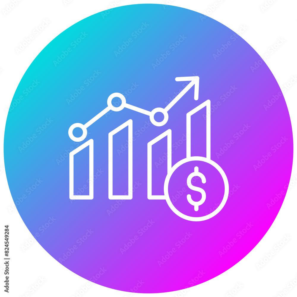 Budget Analysis vector icon. Can be used for Business Performance iconset.