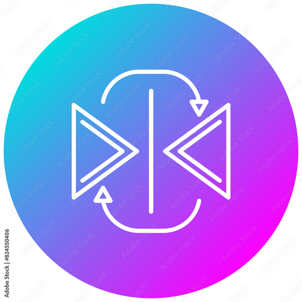 Reflection vector icon. Can be used for Action Plan iconset. Reflection vector icon. Can be used for Action Plan iconset.