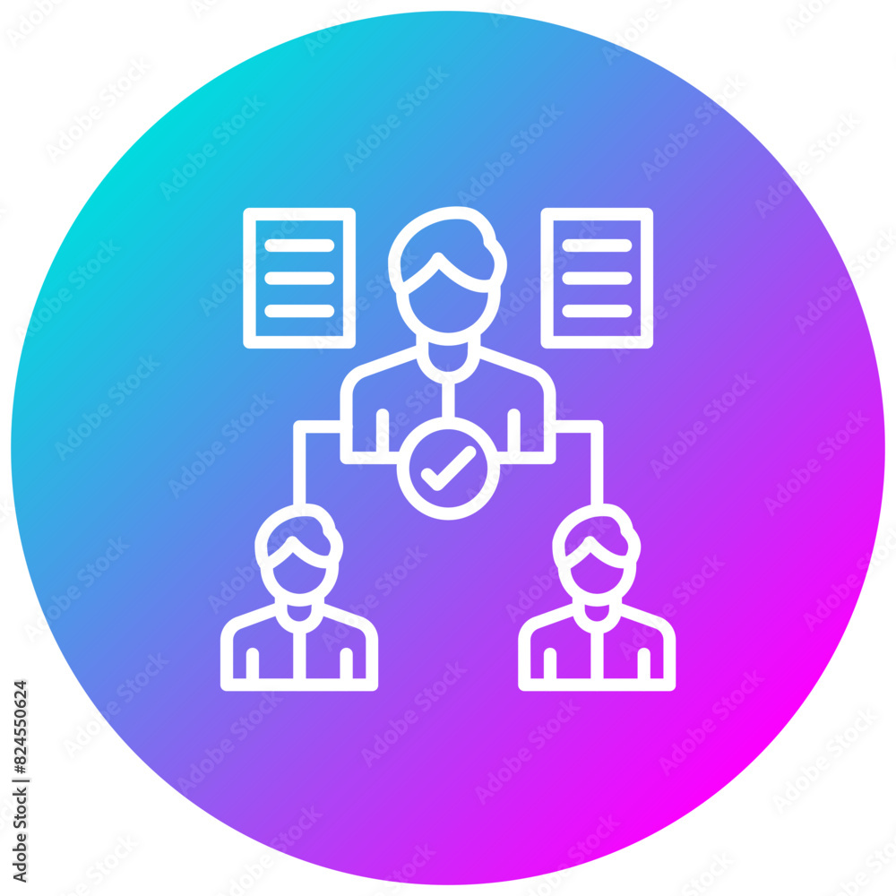 Task Assignment vector icon. Can be used for Action Plan iconset. Task Assignment vector icon. Can be used for Action Plan iconset.