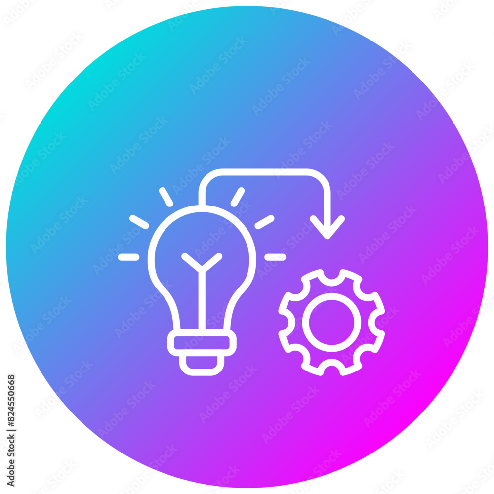 Implementation vector icon. Can be used for Action Plan iconset. Implementation vector icon. Can be used for Action Plan iconset.