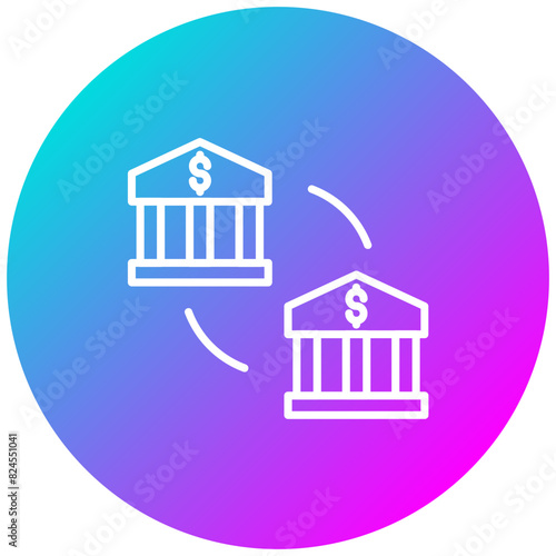 Loan Transfer vector icon. Can be used for Loan iconset.