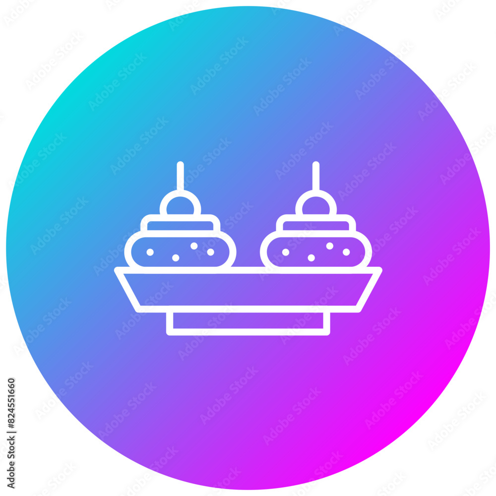 Tapas vector icon. Can be used for World Cuisine iconset. Tapas vector icon. Can be used for World Cuisine iconset.