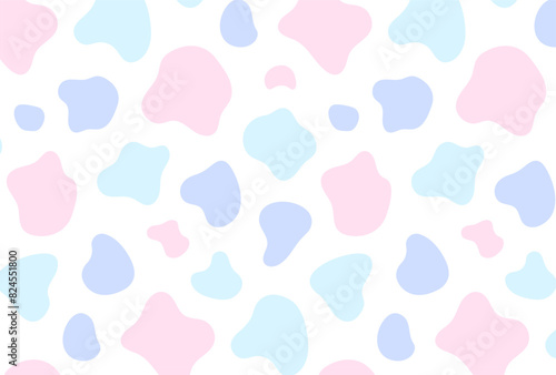 seamless pattern with cow print for banners, cards, flyers, social media wallpapers, etc.