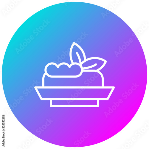 Bruschetta vector icon. Can be used for World Cuisine iconset.