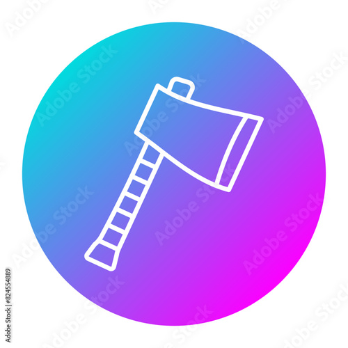 Hatchet vector icon. Can be used for Home Improvements iconset.