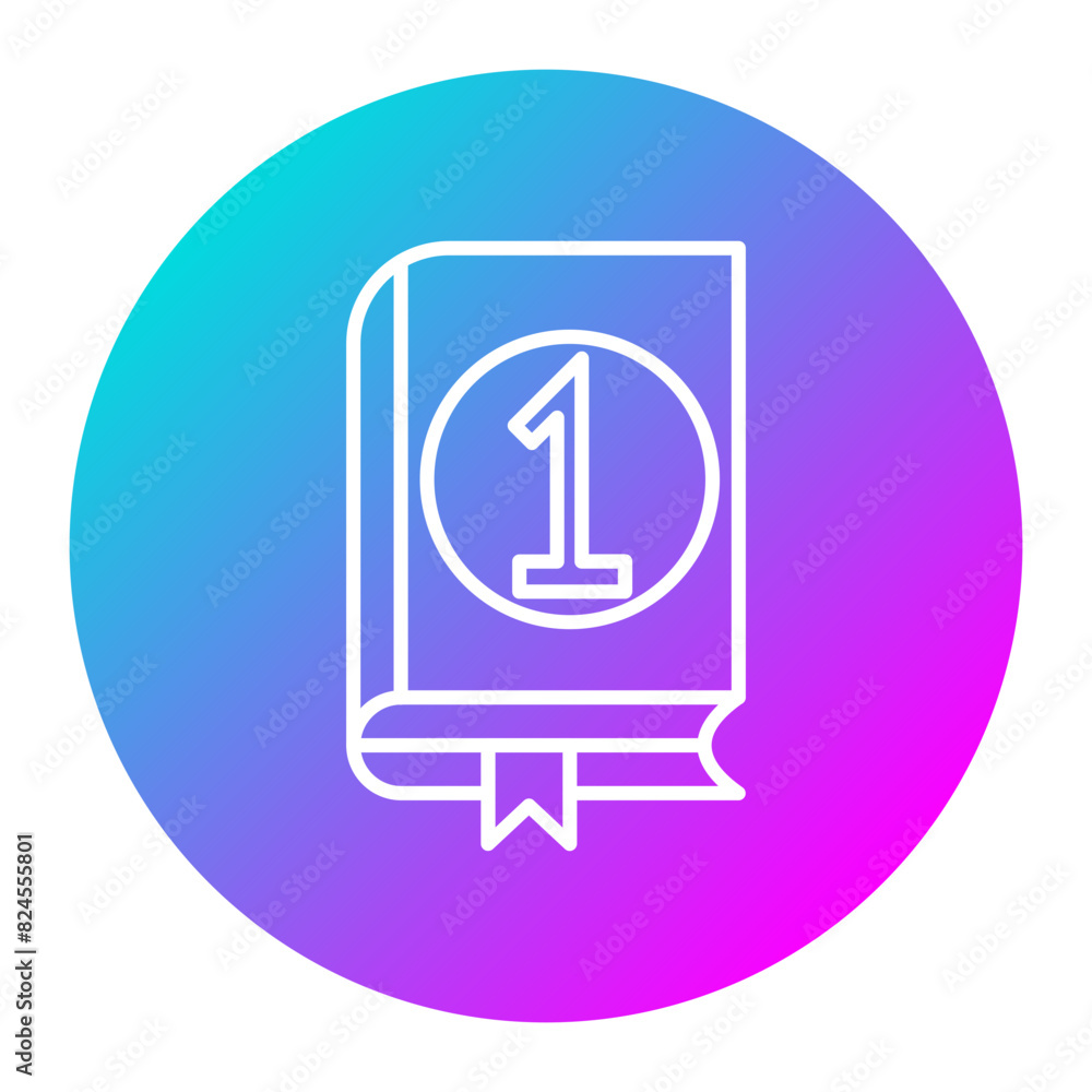 First Edition vector icon. Can be used for Literature iconset. First Edition vector icon. Can be used for Literature iconset.
