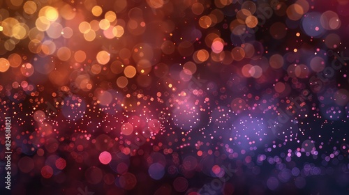 Abstract glitter lights background ,de-focused ,Glitter vintage lights background ,Abstract luxury background with shine particles ,colorful festive abstract blurred bokeh background with circles 