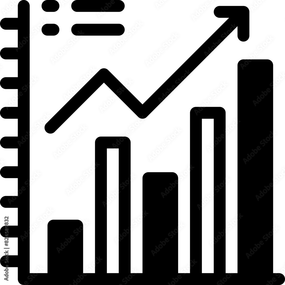 graph, bar chart, analytics, business graph, increase Icon graph, bar chart, analytics, business graph, increase Icon
