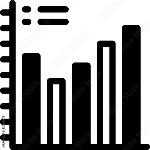 graph  bar chart  analytics  business graph  increase Icon