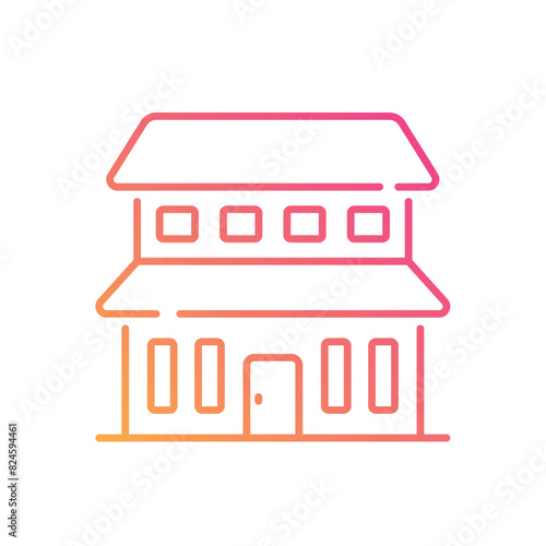 farmhouse vector icon