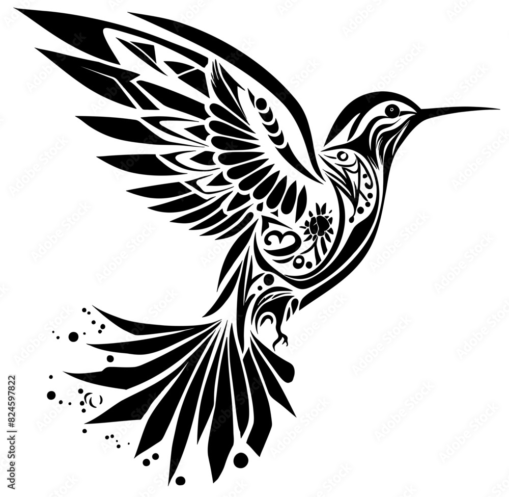 Enchanting Aztec Hummingbird Symbol Vector - Perfect for Cultural Artwork, Unique Logos, and Inspirational Designs Enchanting Aztec Hummingbird Symbol Vector - Perfect for Cultural Artwork, Unique Logos, and Inspirational Designs