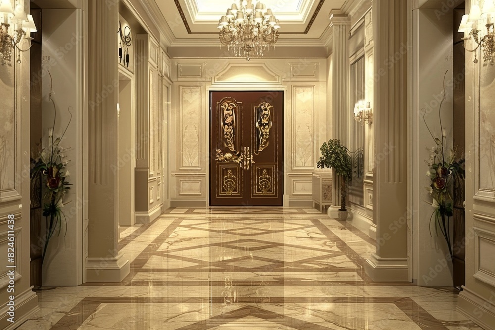 Classical Entrance Hall Interior Classical Entrance Hall Interior