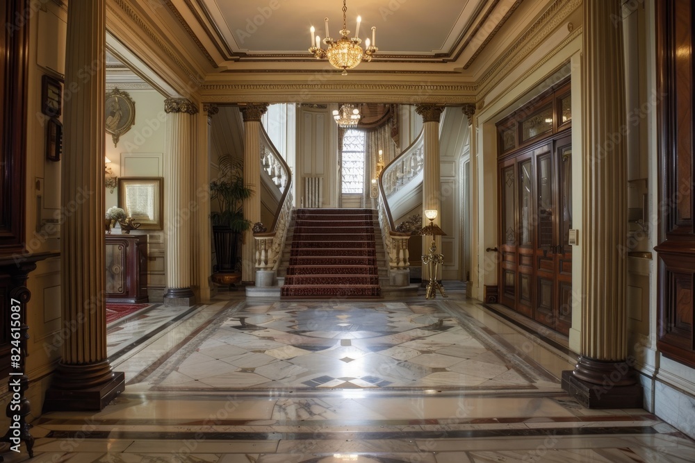 Classical Entrance Hall Interior Classical Entrance Hall Interior