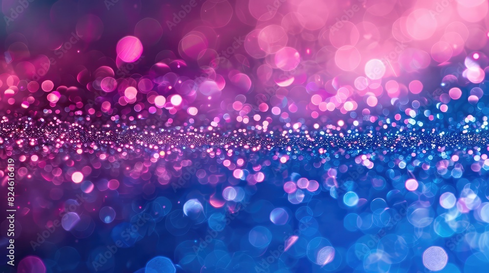 Glamor pink sparkling background ,Blurred glitter background ,Holiday abstract texture, Background of blue lights, Bright light spots abstract bokeh blurred texture background, Circle blurred bokeh
