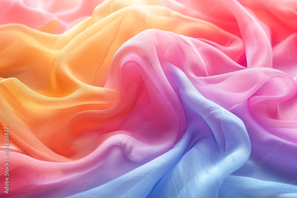 An abstract masterpiece exudes tranquil energy with pastel hues and seamless transitions An abstract masterpiece exudes tranquil energy with pastel hues and seamless transitions
