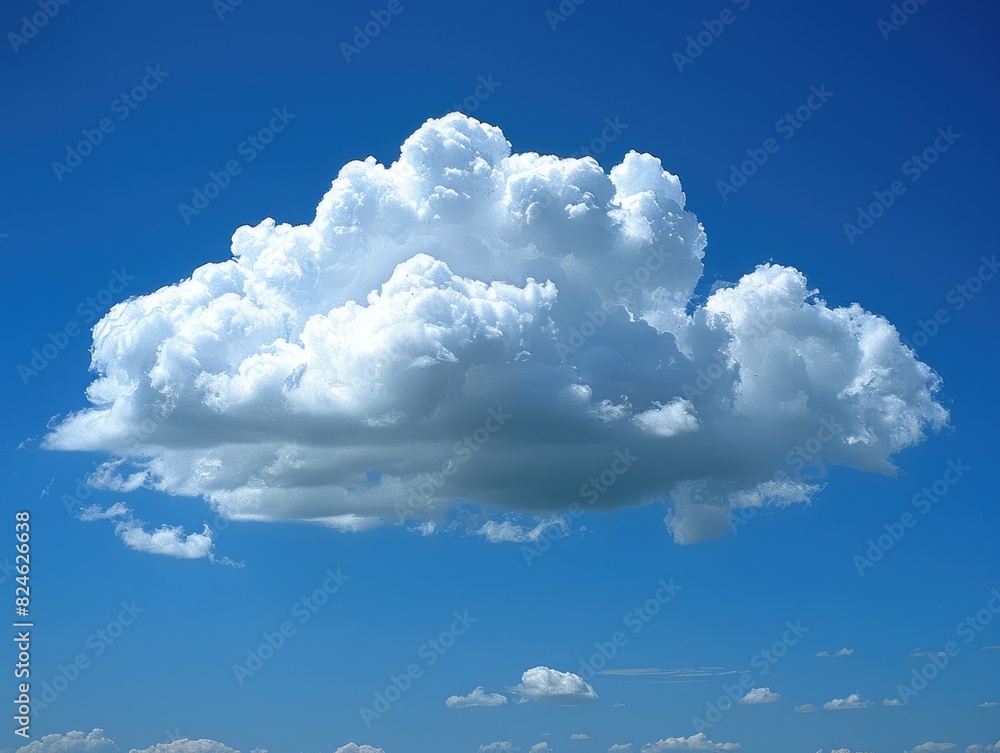 Cloudscape - Blue sky and white clouds, wide panorama Cloudscape - Blue sky and white clouds, wide panorama