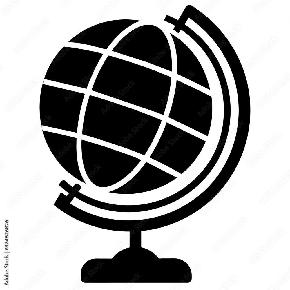 Geographical globe icon vector illustration Geographical globe icon vector illustration