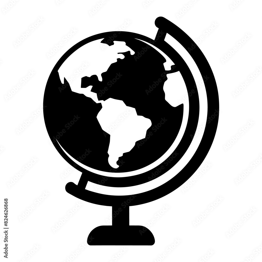 Geographical globe icon vector illustration Geographical globe icon vector illustration
