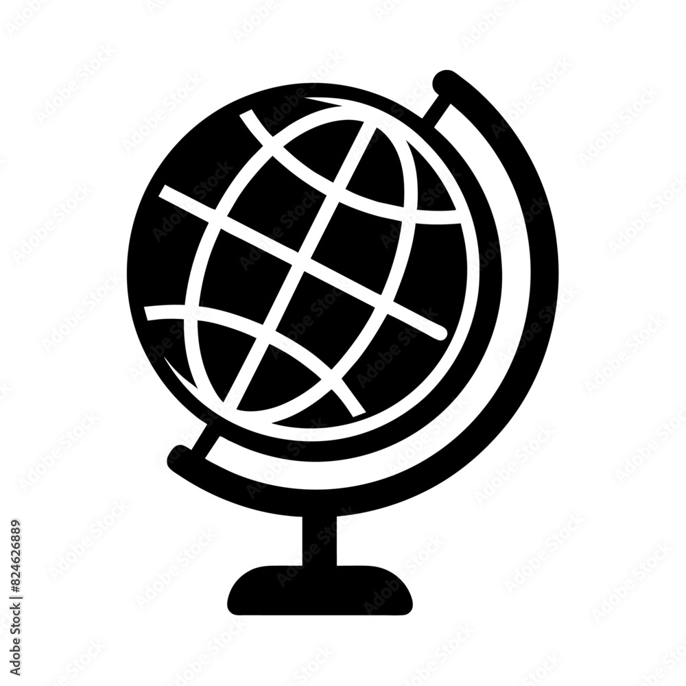 Geographical globe icon vector illustration Geographical globe icon vector illustration