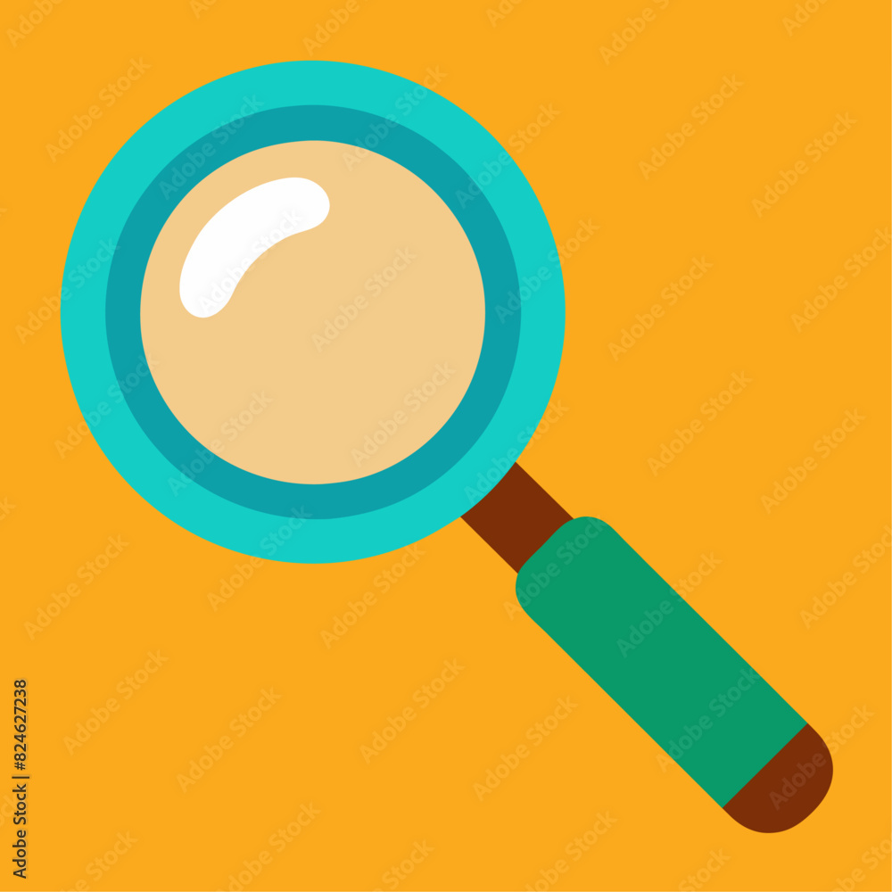 Magnifying glass icon illustration Magnifying glass icon illustration