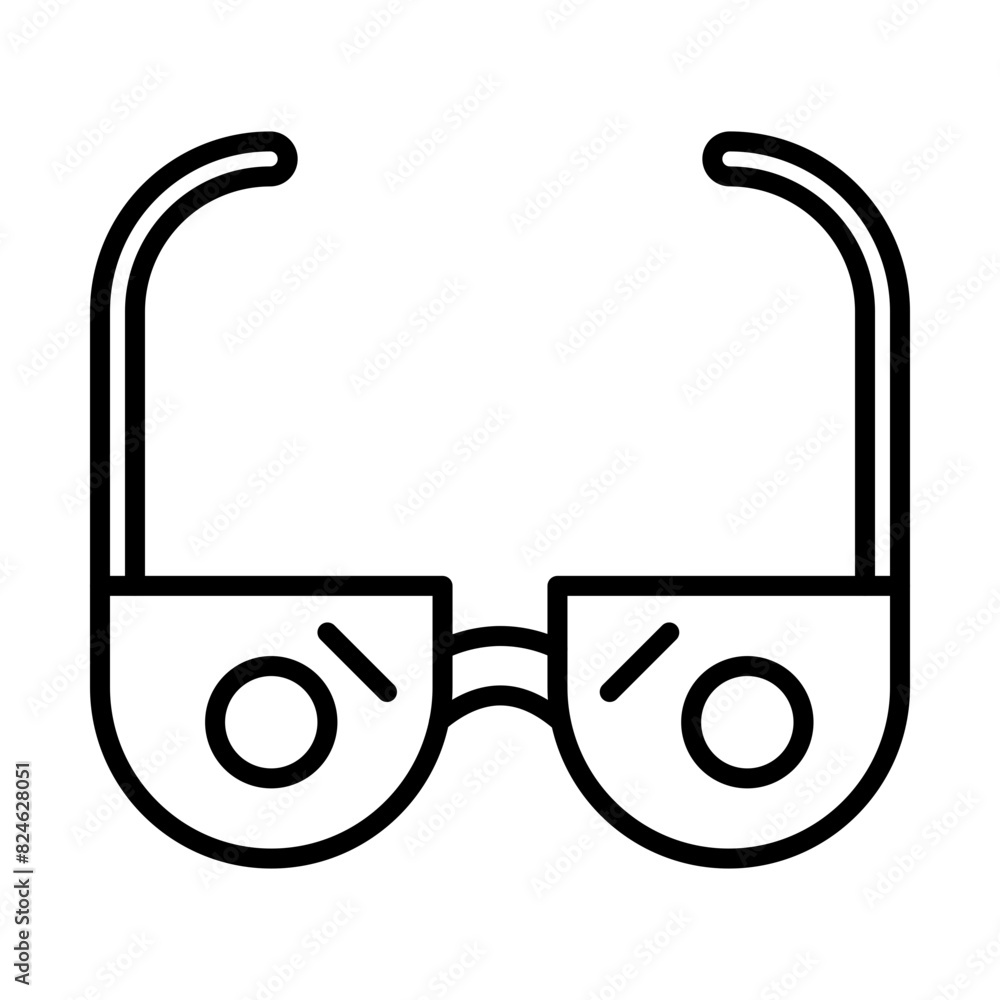 Sunglasses line icon Sunglasses line icon