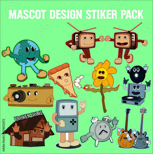set casino  for stickers, labels and tags for your brand used in groceries, discounts and packaging