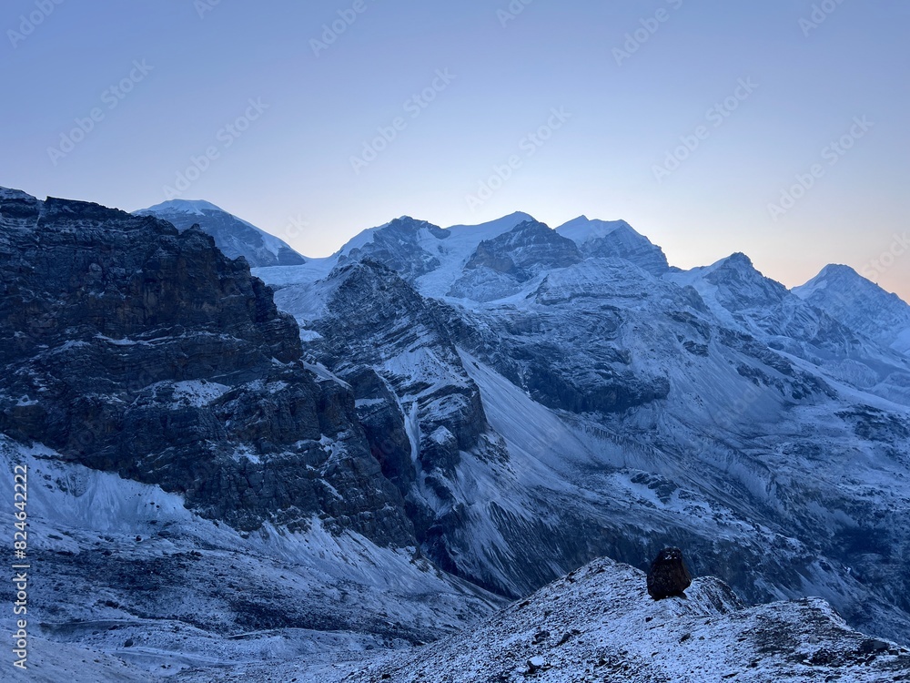 Obraz premium Népal tour des Annapurnas