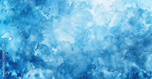 Light blue watercolor background. Created with Ai