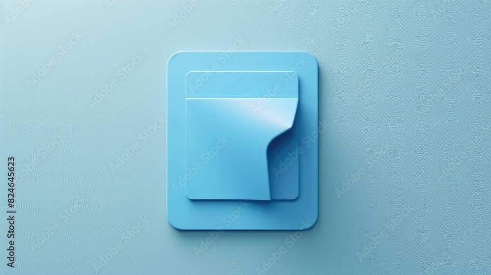 Light Blue Folder Icon for Operating Systems Light Blue Folder Icon for Operating Systems