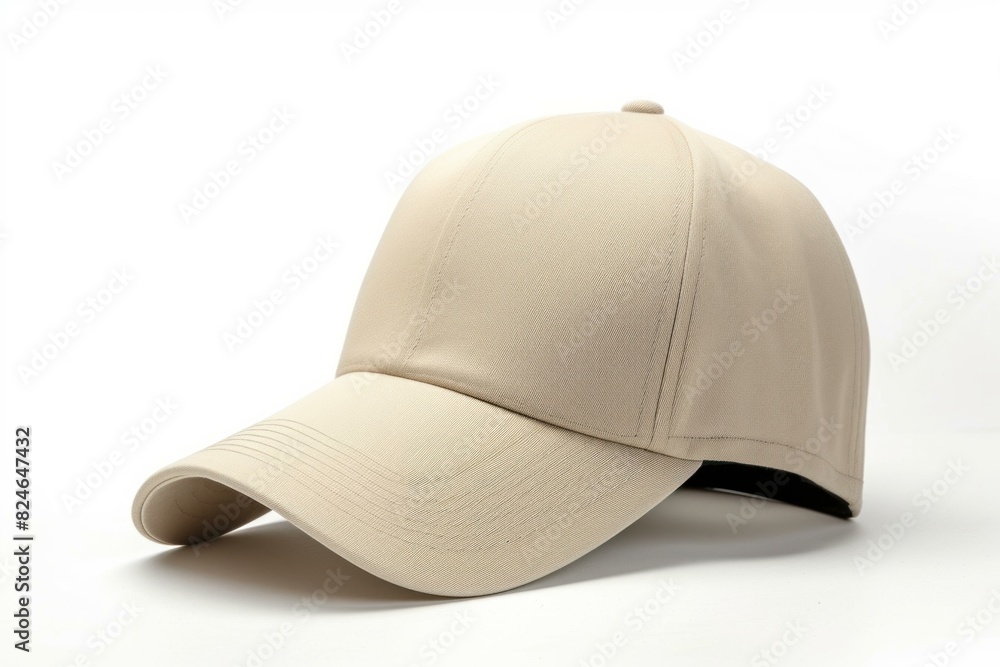 Versatile Beige baseball cap. Wear head style. Generate Ai Versatile Beige baseball cap. Wear head style. Generate Ai