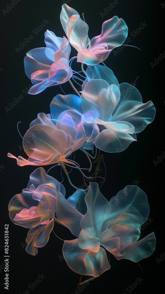 Ethereal Translucent Flowers Ethereal Translucent Flowers