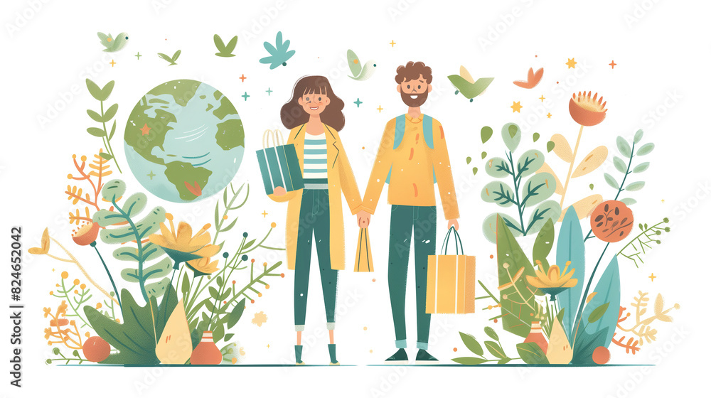 A Man and a Woman Holding Hands A Man and a Woman Holding Hands