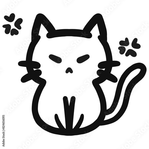 Angry Expression Cat