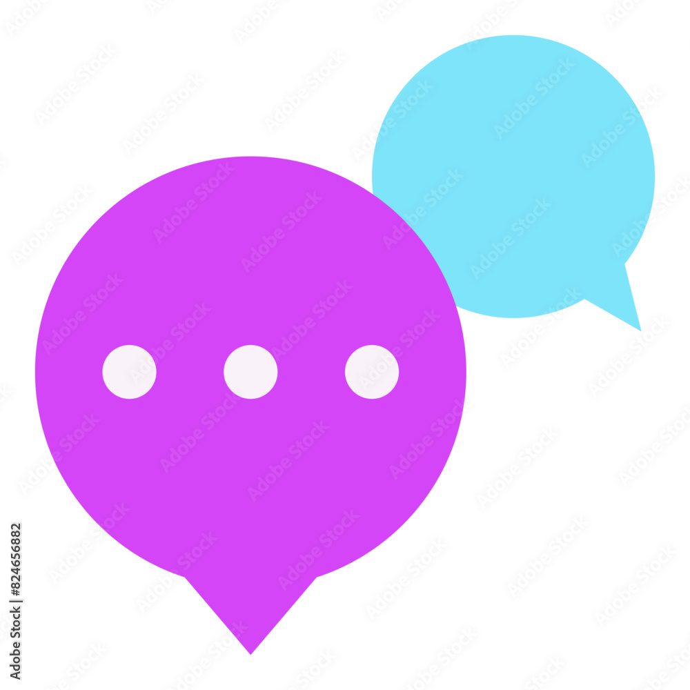 message, comment, dialogue, communication, chat box Icon message, comment, dialogue, communication, chat box Icon