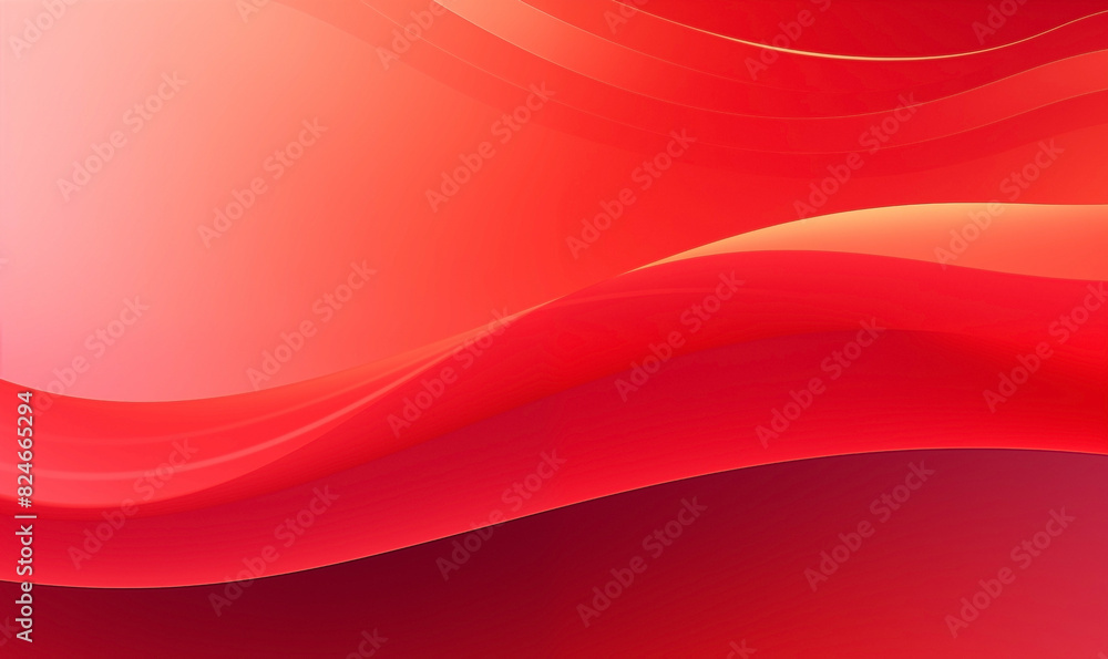 Red light shining on a bright red background. Modern red abstract background Red light shining on a bright red background. Modern red abstract background
