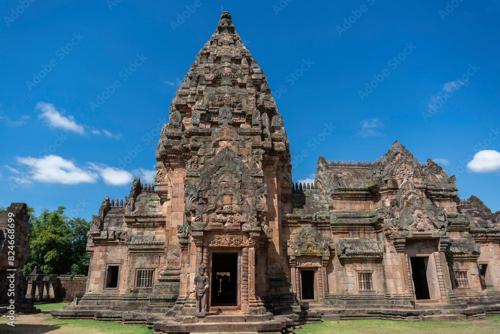 Prasat Hin Phanom Rung Hindu religious ruin located in Buri Ram Province Thailand