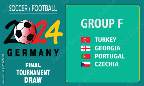 teams participating in the championship 2024, flags of teams participating in the football championship 2024 group f, flags of countries participating in the 2024 football championship