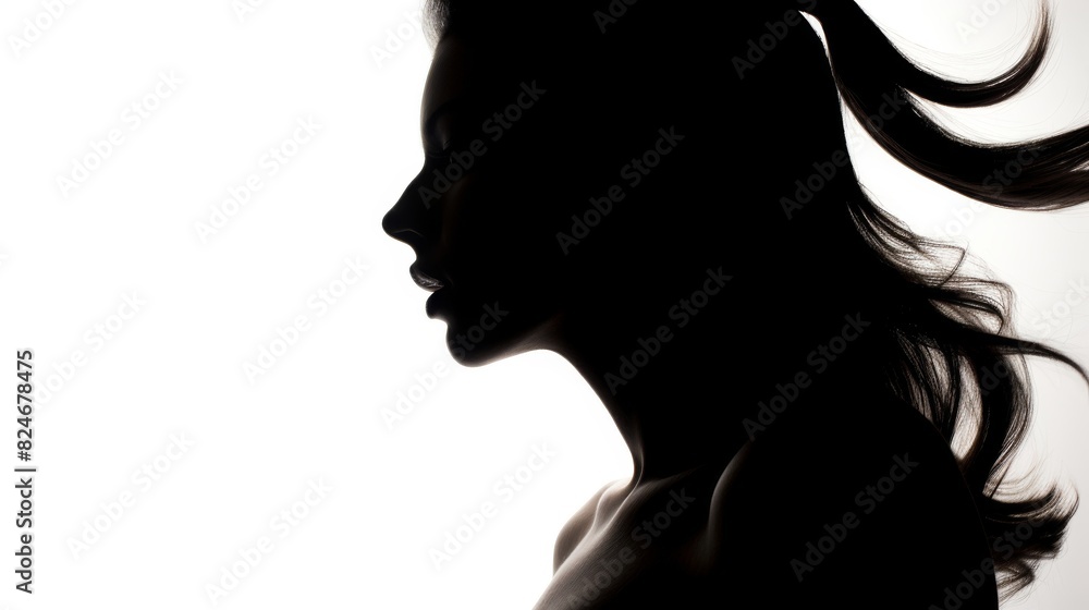 Femmes - Silhouettes - Profils - portrait - visage - t�te - �galit�